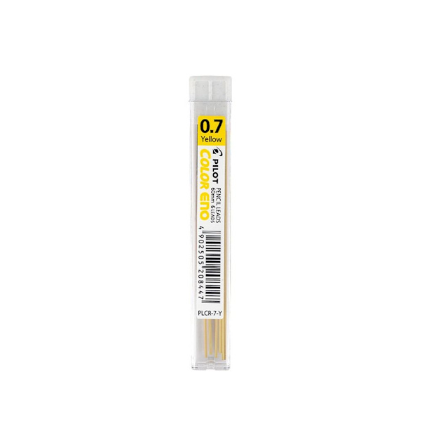 Automatisk blyantpåfylling Mekanisk blyantbly GUL Yellow