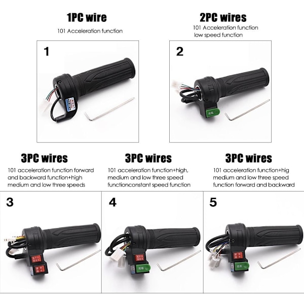 Speed Control Throttle E-Bike Twist Throttle 1 1