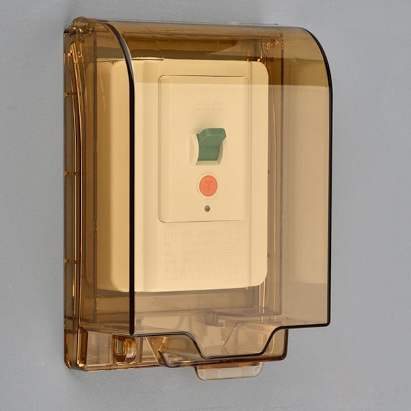 Switch Cover Socket Vattentät Box KAFFE coffee