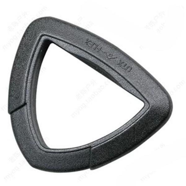 10 st Karbinhakar Ryggsäck Spännen TRIANGLE SHAPE TRIANGLE SHAPE Triangle Shape
