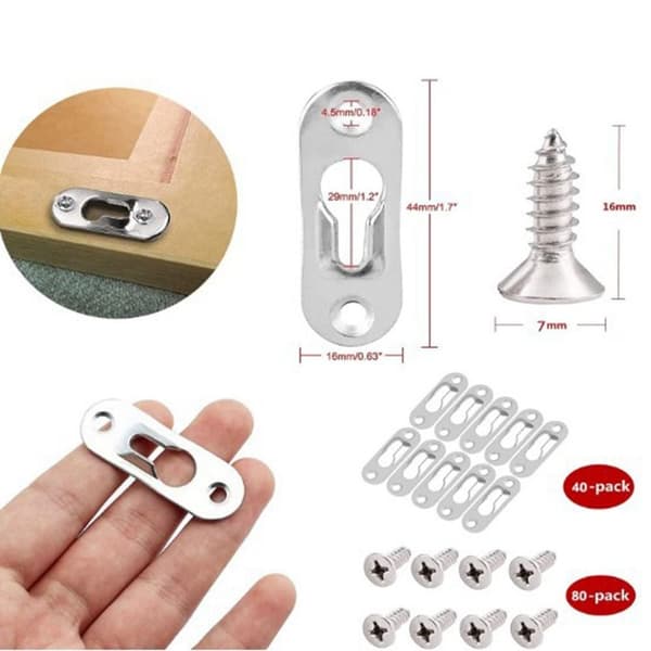 Valokuvakehys Koukku Ripustimet 40 kpl 40PCS