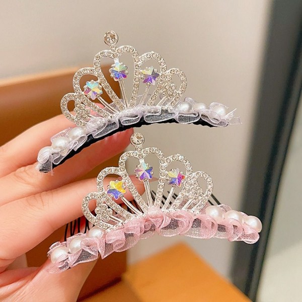 Crowns Hair Comb Crown Hiusneula STYLE 4 STYLE 4 Style 4