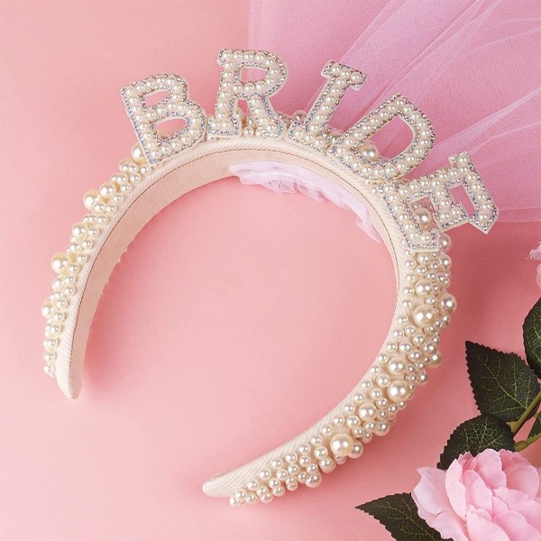 Pearl Hairband Morsiuskruunu 2 2 2