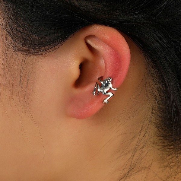 6stk Mini Ear Stud Ear Clip GULL Gold