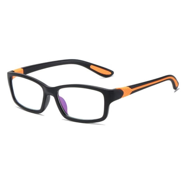 Anti-blått lys lesebriller Firkantede briller ORANSJE Orange Strength 300
