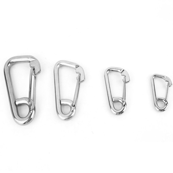 Klätterredskap Karbinhake Säkerhet Snap Hook 8X80MM 8x80mm