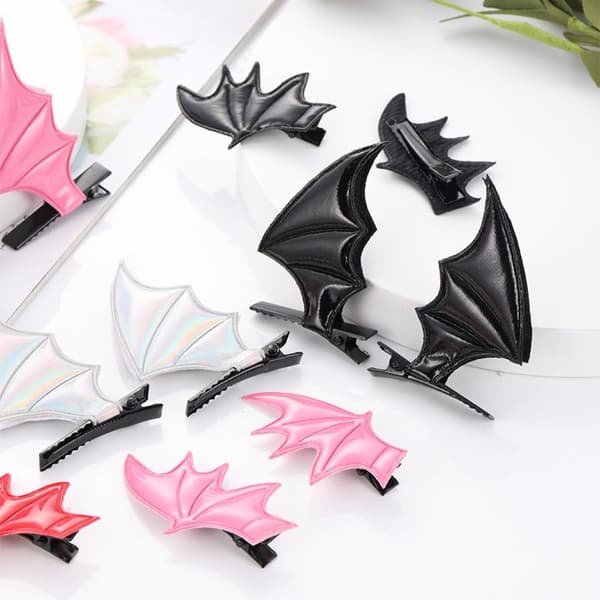 3 par Halloween hårnåle Devil Ears Pandebånd SORT 02 02 black 02-02