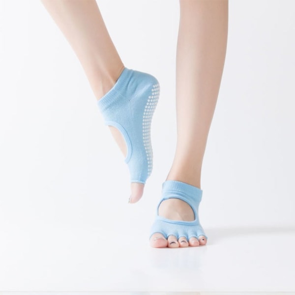 Varpaattomat sukat Half Toe Socks SININEN blue