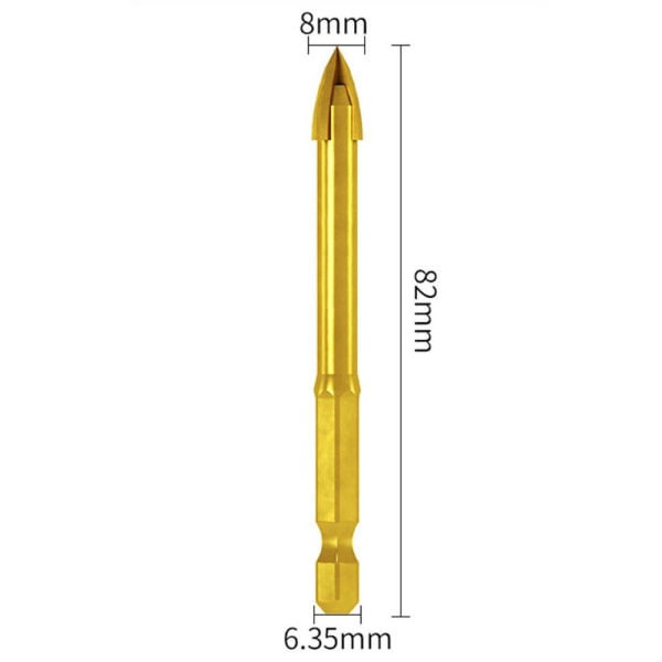 Borkrone Karbidbit 8MMHEX-2 HEX-2 8mmHex-2