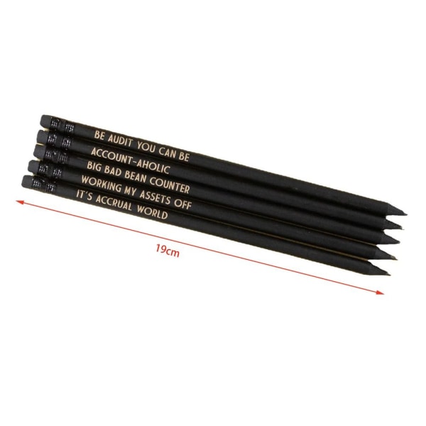 5 kpl Funny Profession Pencil set OPETTAJA Teacher