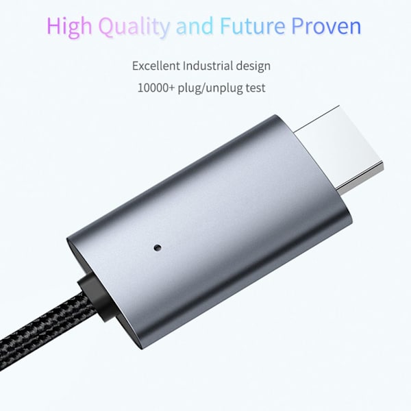 Micro USB Type-C till HDMI-kabel MHL-omvandlare