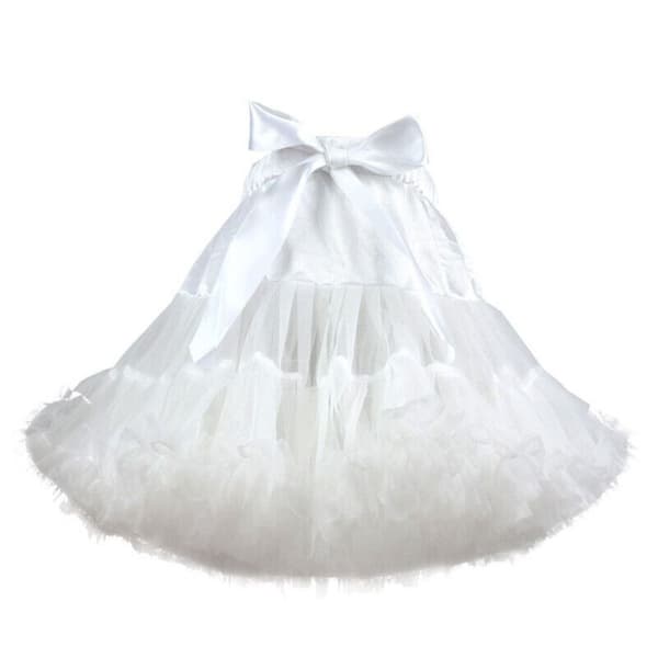 Vintage underkjole Crinoline HVID White