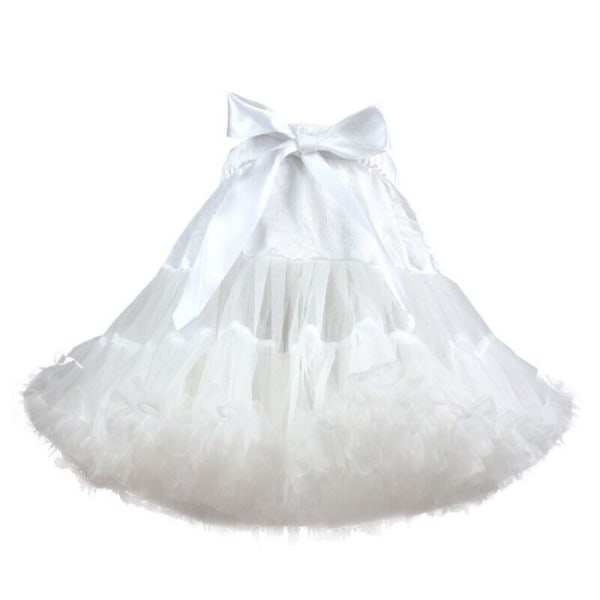 Vintage underkjole Crinoline HVIT White