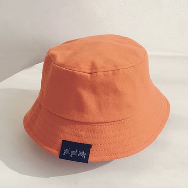 Børne Bucket Hat Solhætte ORANGE Orange