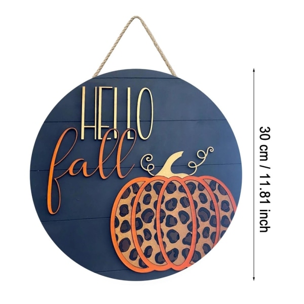 Tervetuloa syksyn ovikyltti Pumpkin kyltti DESIGN 1 DESIGN 1 Design 1