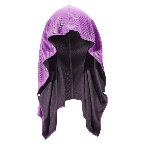 Hoodie Kylhandduk Strandhandduk LILA Purple