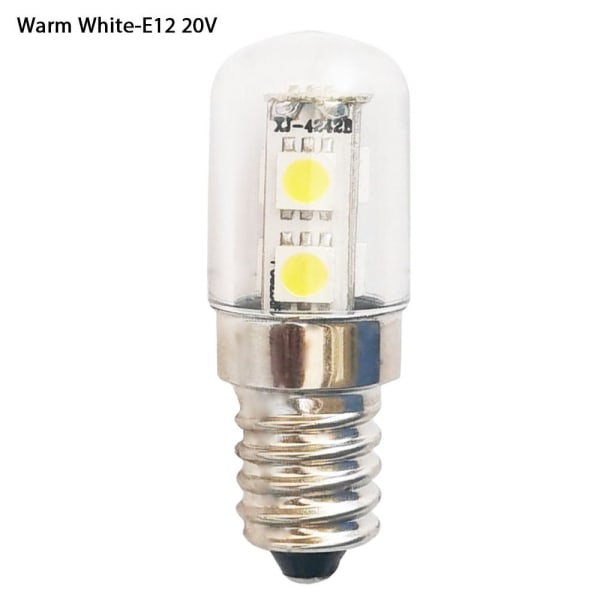 Stearinlys Lampe Pære Lotus Lampe lys WARM WHITE-E12 20V WARM Warm White-E12 20V