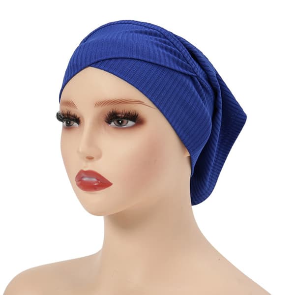 Front Cross Cap Cross Head Wrap MARINBLÅ Navy Blue
