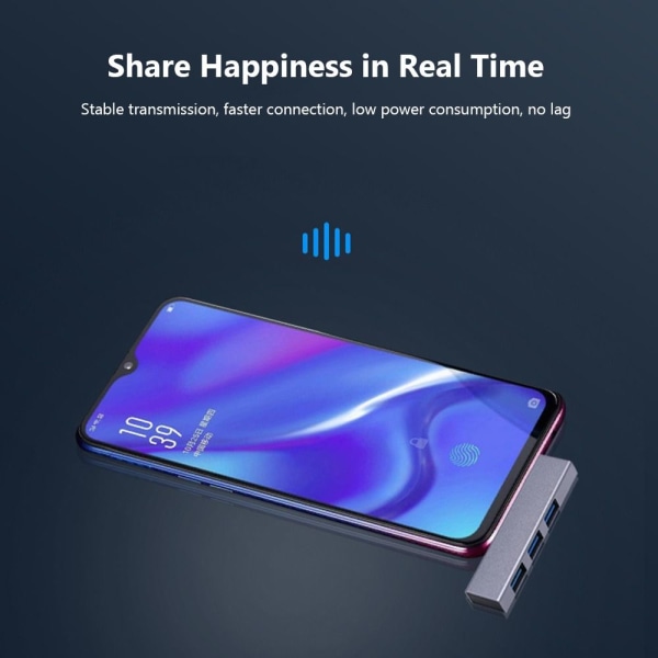 USB Hub Type-C Splitter USB TILL TYPE-C HUB USB TILL TYPE-C HUB USB to Type-C HUB
