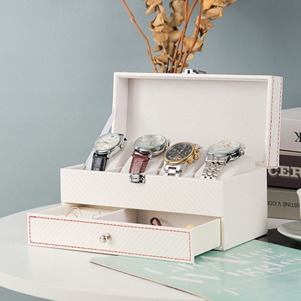 Double Watch Box watch CASE White