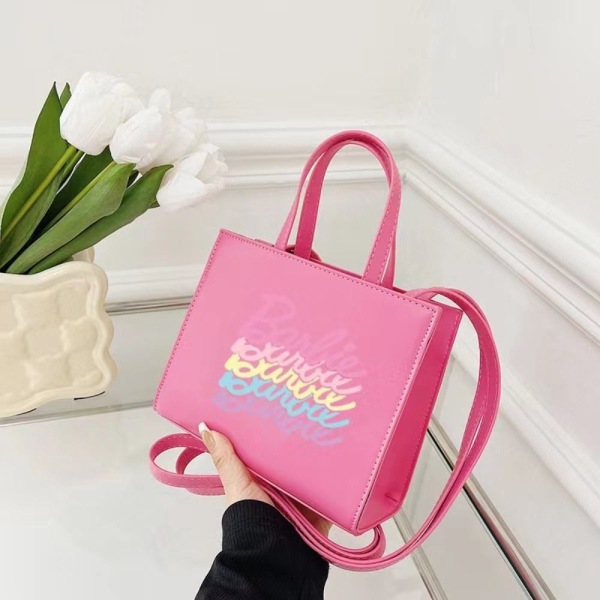 Barbie Graffiti Tygväska Barbie Handväska VIT white