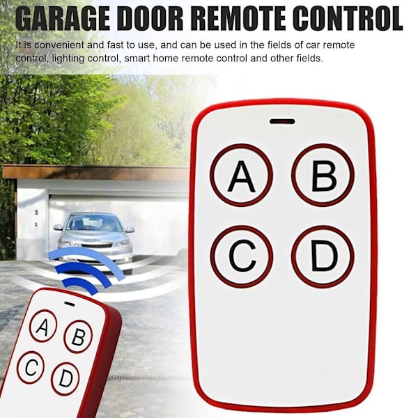 Switch Controller Cloning FOB Remote PUNAINEN Red