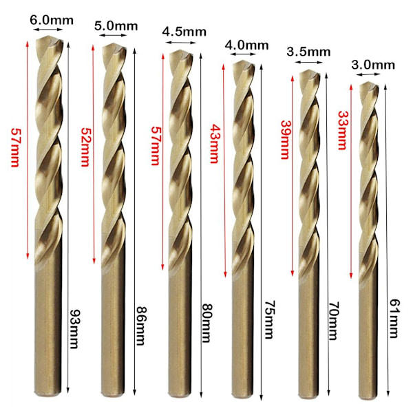 Drill Bits Twist Drill 6.0 6.0