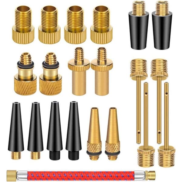 Sykkelventiladaptersett Ventiladapter 21STK 21STK 21PCS