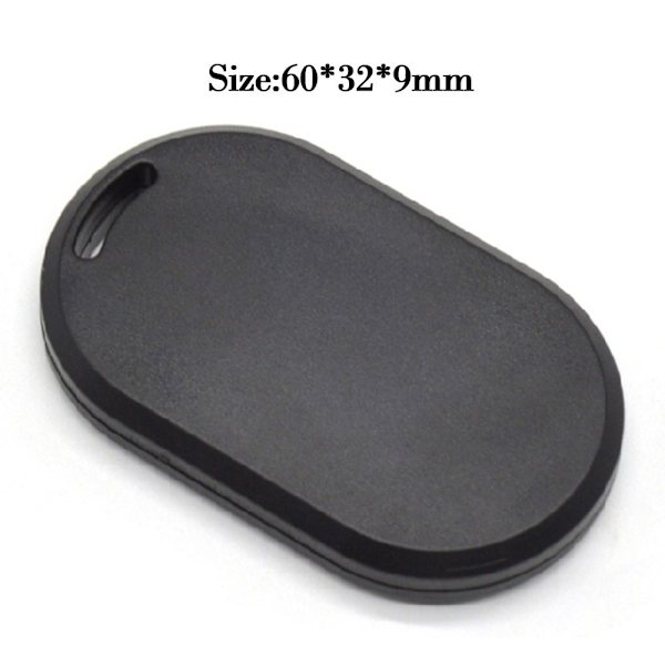 Elektronisk projektboks Vandtæt dæksel Projekt SORT 60X32X9MM Black 60x32x9mm