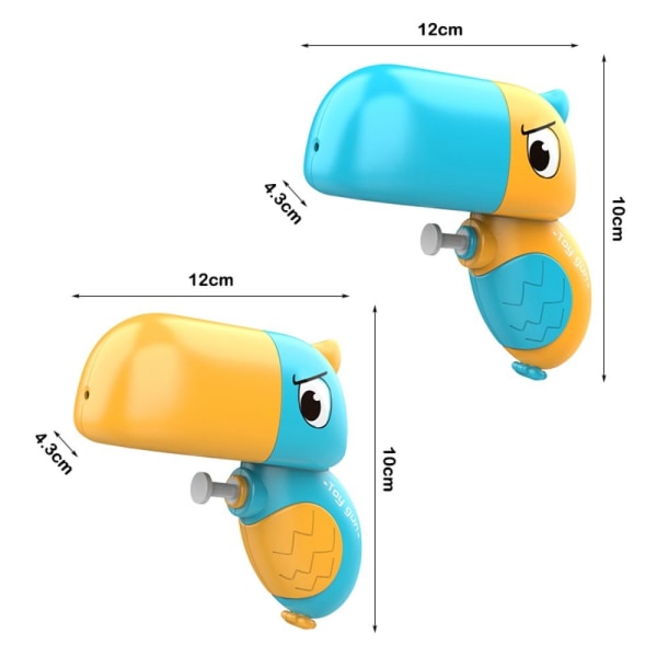 2st tukanvattenpistol skjutande vattenpistol F F F