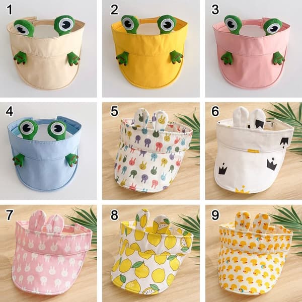 Sød Hat Frog Bucket Hat 2 2 2