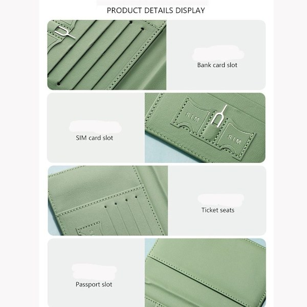 Passholder Passport Bag GRÅ gray