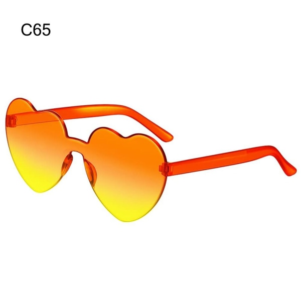 Hjerteformede solbriller Hjertebriller C65 C65 C65