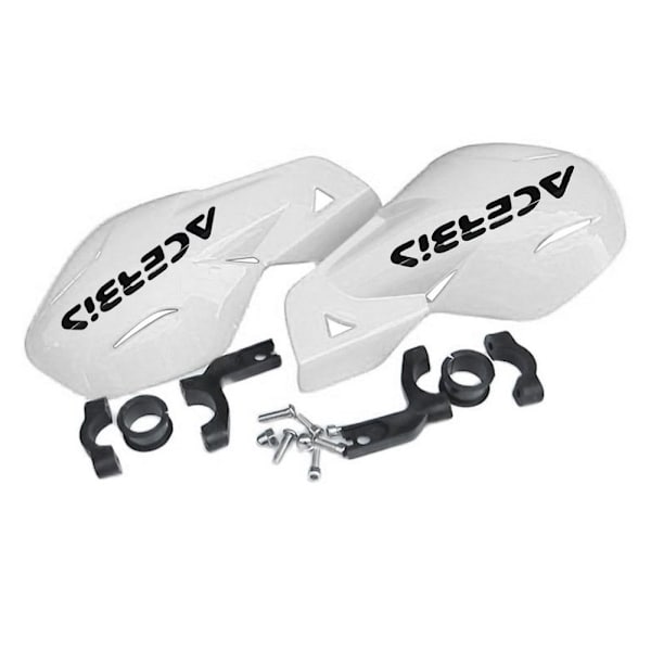 Motorcykel Handskydd Hand Guard Protector RÖD red
