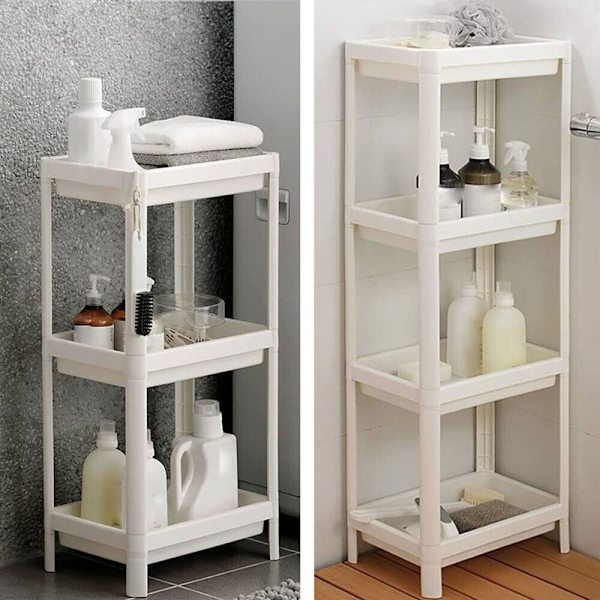 Hule hylder Countertop Organizer HVID White