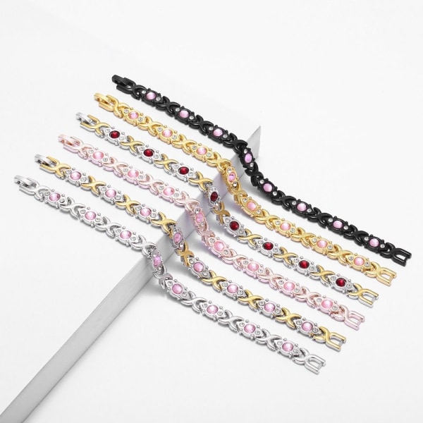 Magnetiska armband Klimakteriet Återuppleva Armband GULD Gold