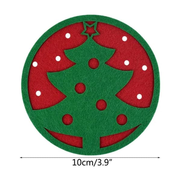 10 kpl Cup Mat Coasters astiasto B B B