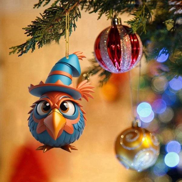 7kpl Xmas Turkey Riipus jouluriippuva koriste 1 1 1