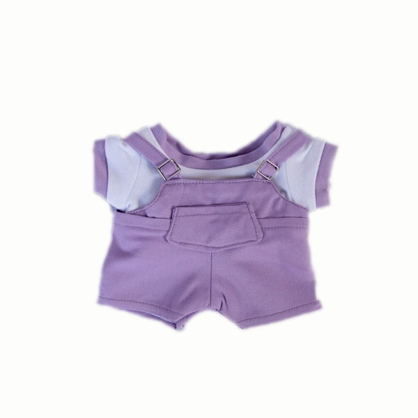 Nukkevaatesarja set Housut VILLA purple