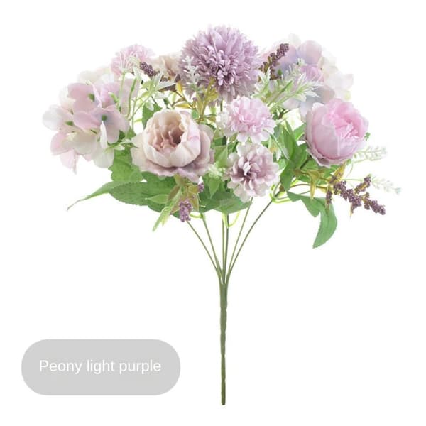 Simuler kunstige blomster Kunstig blomst LYS LILLA Light Purple