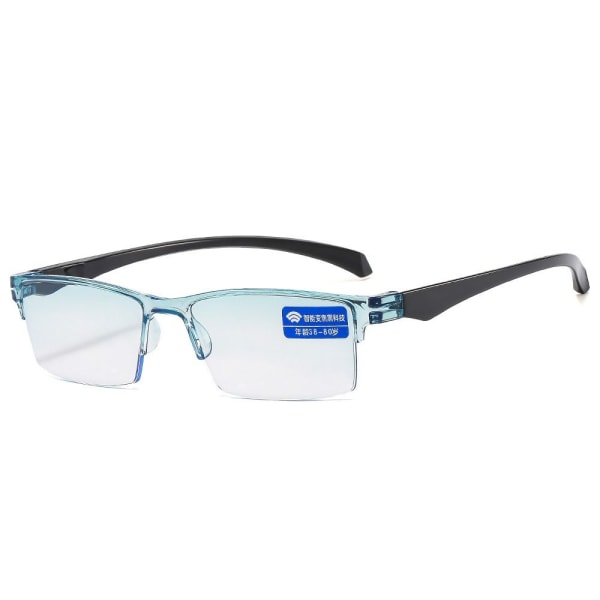 Anti-blått ljus läsglasögon med automatisk zoomning 2 2 2