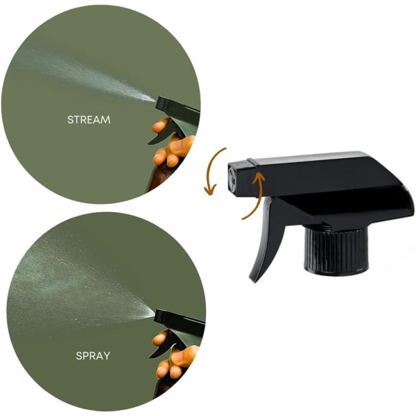 2st Plastsprayflaskor Påfyllningsbar tom flaska 2ST 2ST 2Pcs