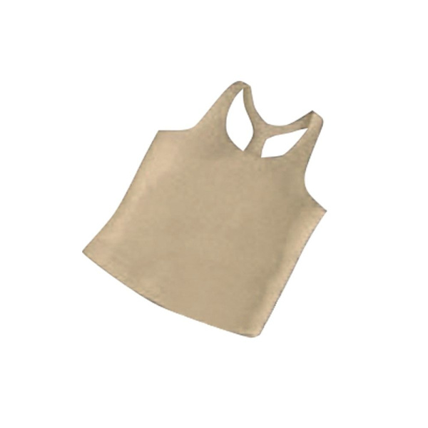 Mini Tank Tops Doll Cotton T-paita BEIGE Beige