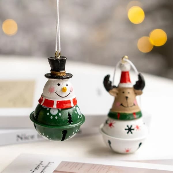 Christmas Tree Bell Xmas Decors 6 6 6