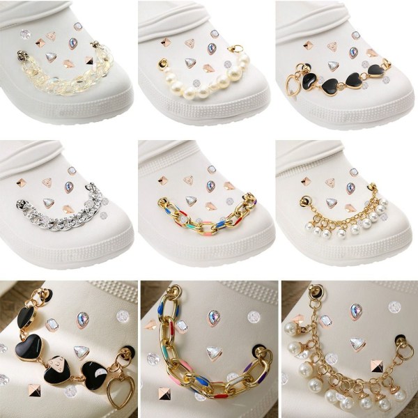 2STK/SÆT Sko Kæder Sko Charms E-2STK E-2STK E-2PCS