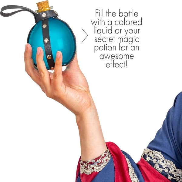 Dark Magic Potion Flaska Kork Potion Flaska Wizard Potions Glas