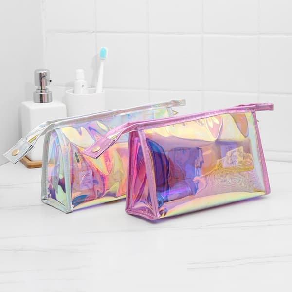 Matkailutuotelaukut Beauty Organizer Pussi SILVER EDGING Silver edging