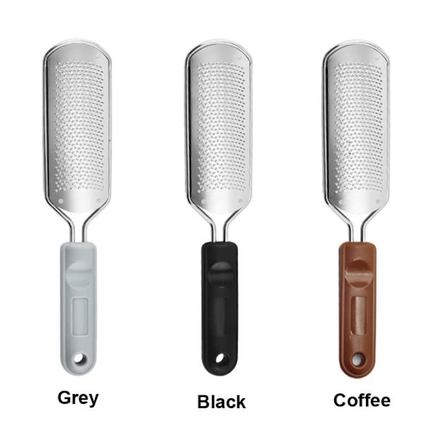 Fod Rasp i Rustfrit Stål GRÅ Grey