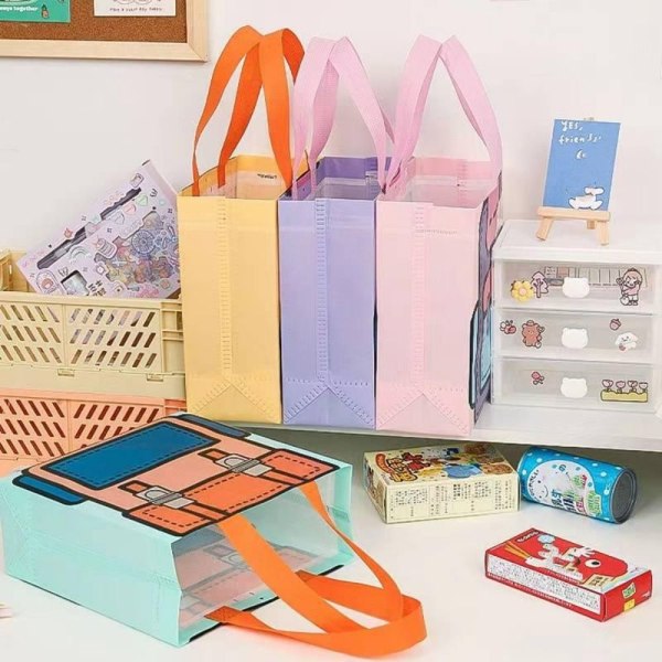 4st presentförpackning Handväska Tygpåse STYLE 3 STYLE 3 Style 3