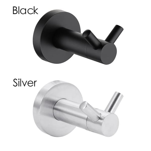 Knagerække Håndklædekrog SORT Black